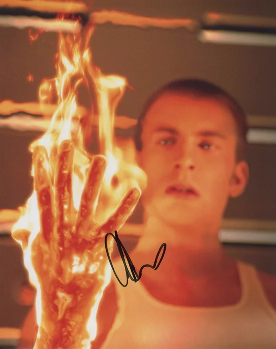 Chris Evans autograph