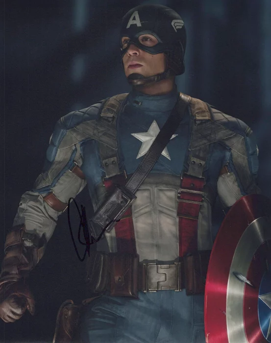 Chris Evans autograph