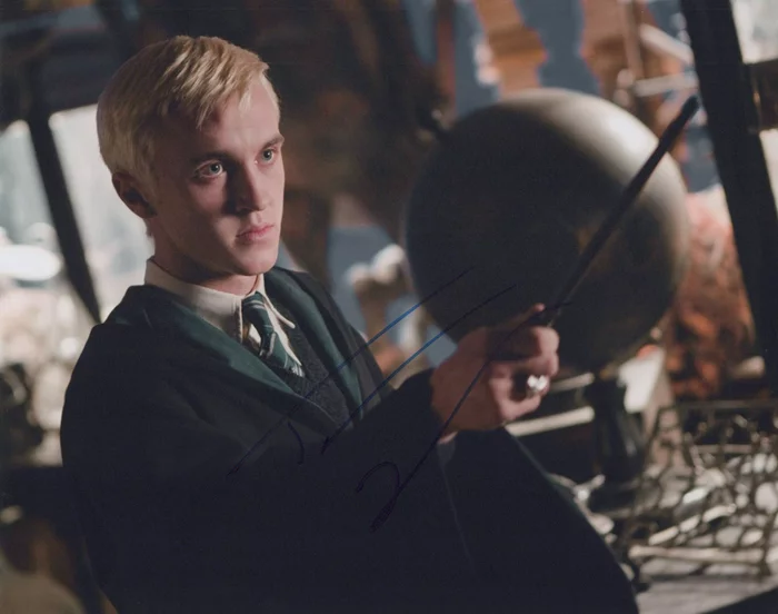 Tom Felton autograph