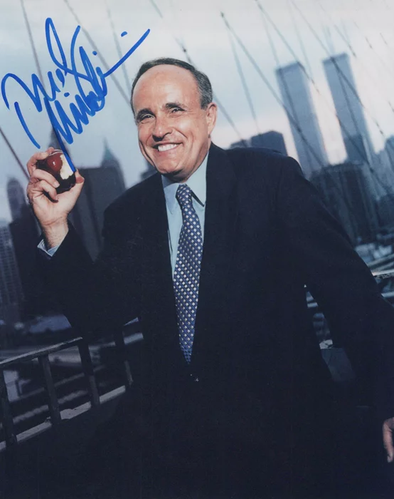Rudy Giuliani autograph