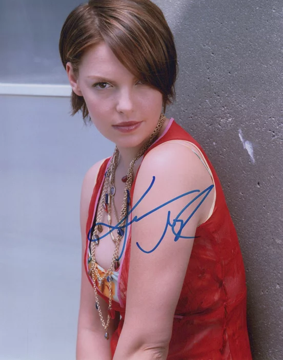 Katherine Heigl autograph