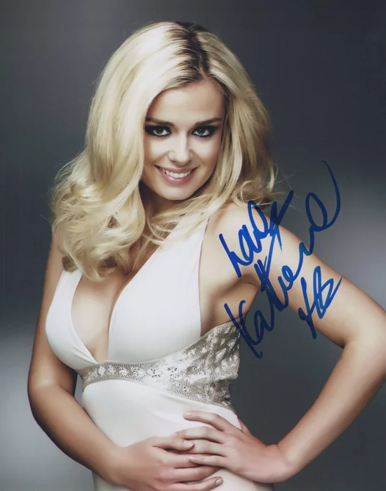 Katherine Jenkins autograph