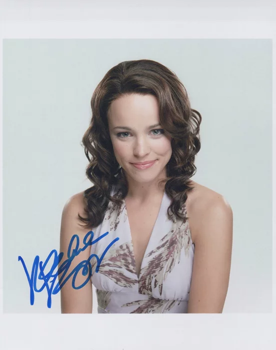 Rachel McAdams autograph