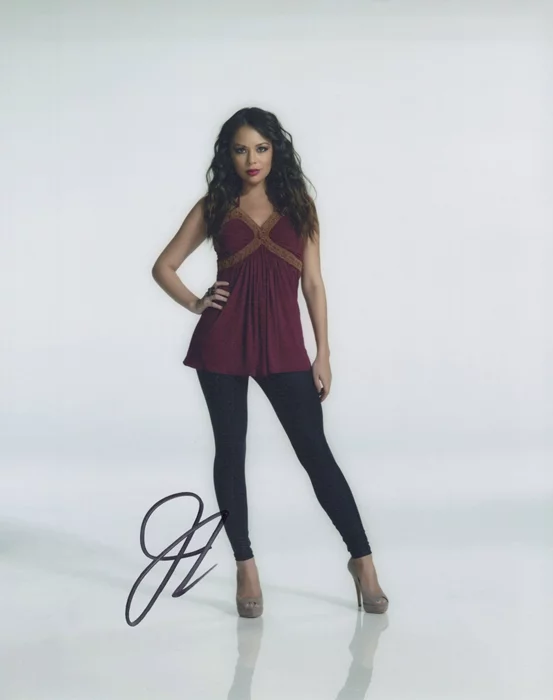 Janel Parrish autograph