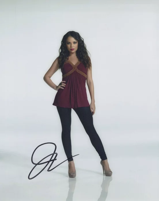 Janel Parrish autograph