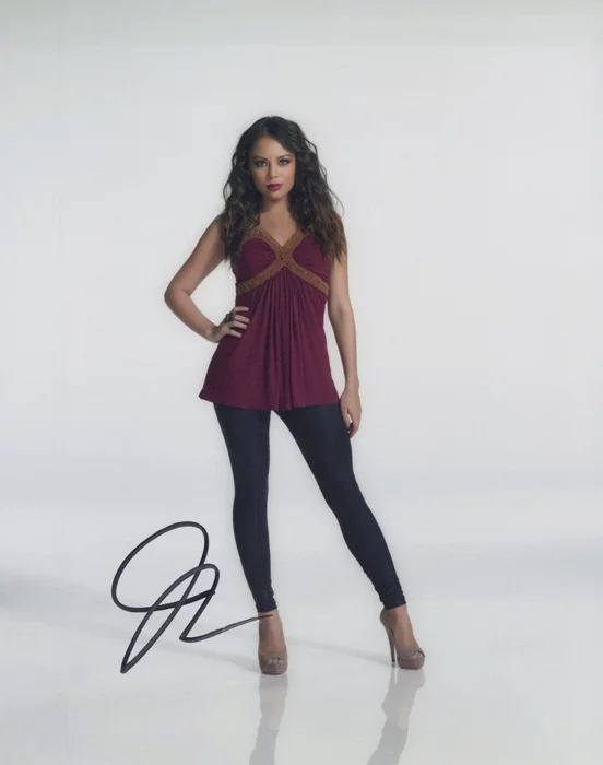 Janel Parrish autograph