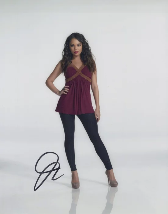 Janel Parrish autograph