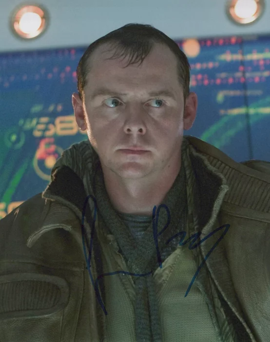 Simon Pegg autograph