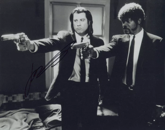 John Travolta autograph