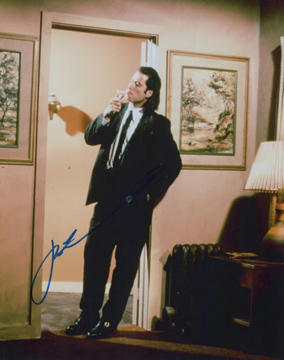 John Travolta autograph