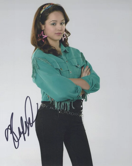 Hayley Orrantia autograph