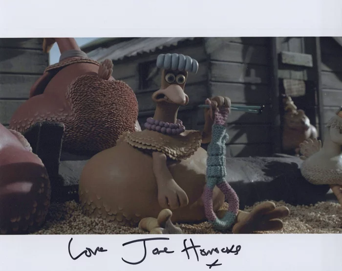 Jane Horrocks autograph