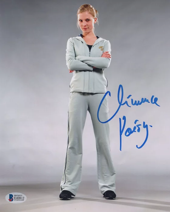 Clemence Poesy autograph