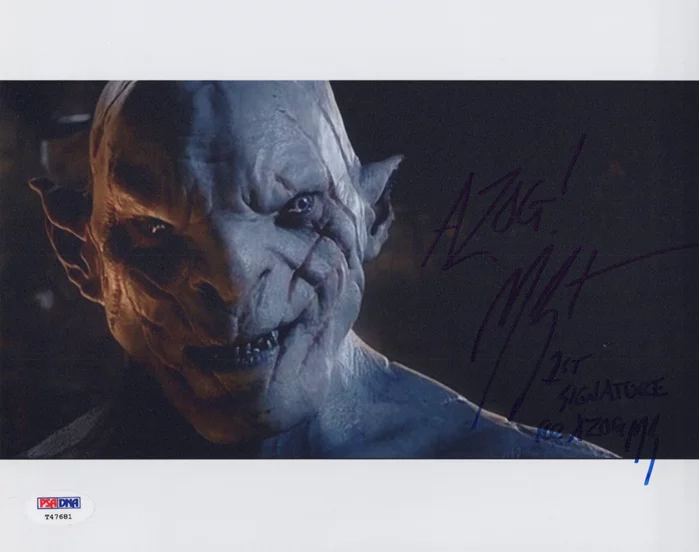 Manu Bennett autograph