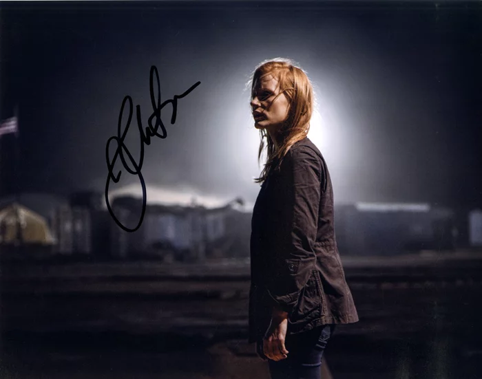 Jessica Chastain autograph