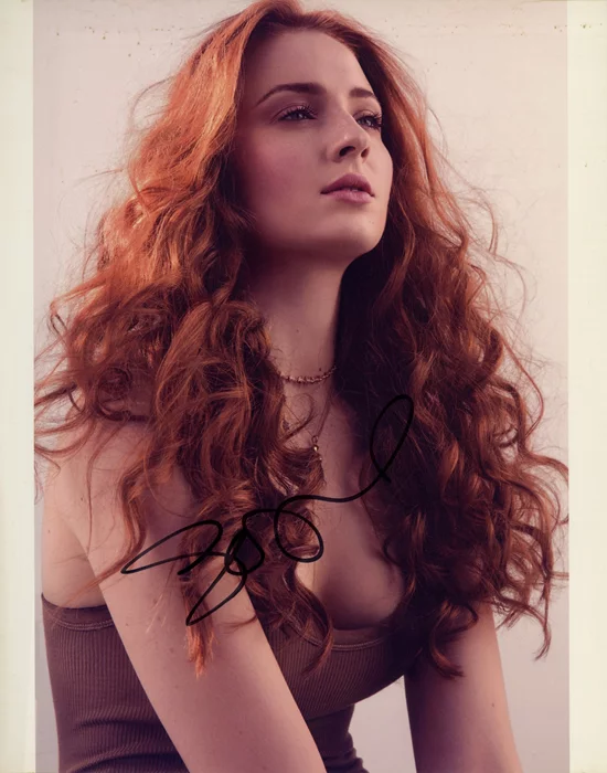 Sophie Turner autograph