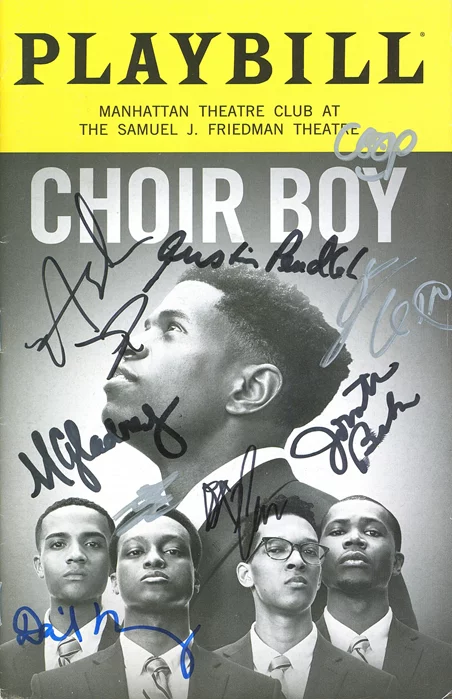 Choir Boy autograph