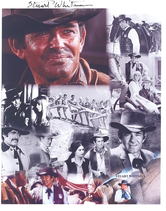 Stuart Whitman autograph