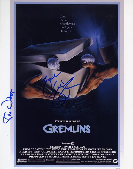 Gremlins autograph
