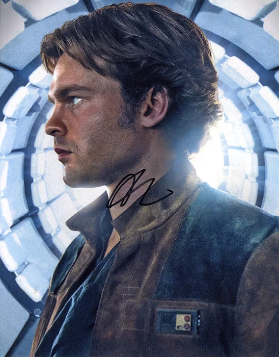 Alden Ehrenreich autograph