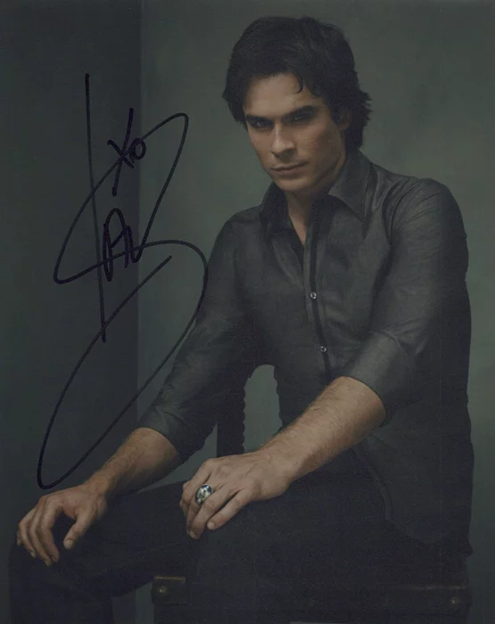 Ian Somerhalder autograph