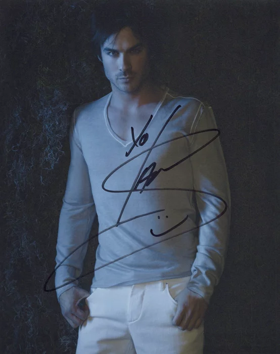 Ian Somerhalder autograph