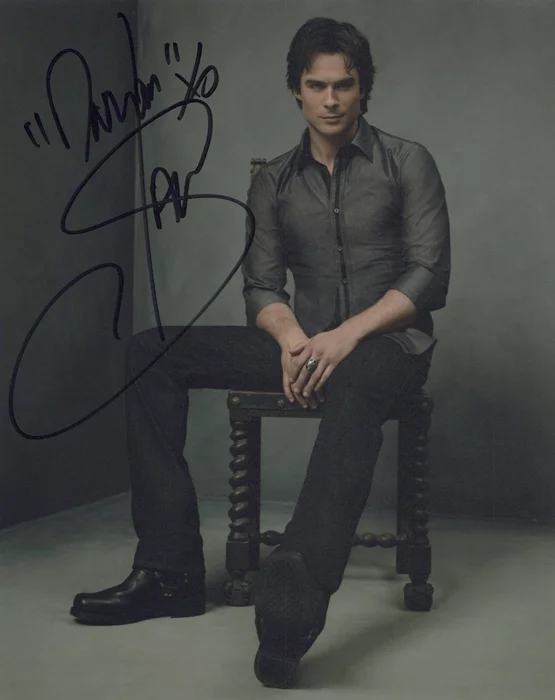 Ian Somerhalder autograph