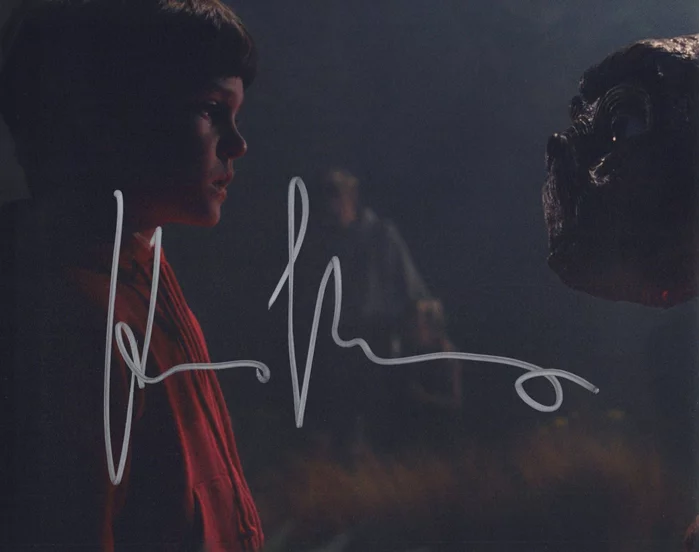 Henry Thomas autograph