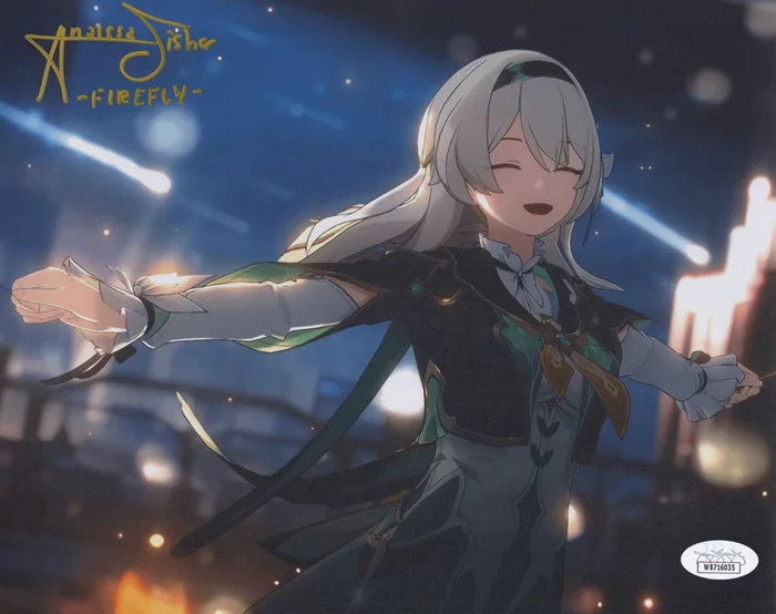 Analesa Fisher autograph