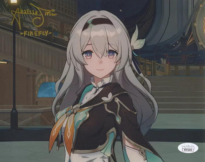 Analesa Fisher autograph