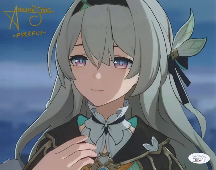 Analesa Fisher autograph