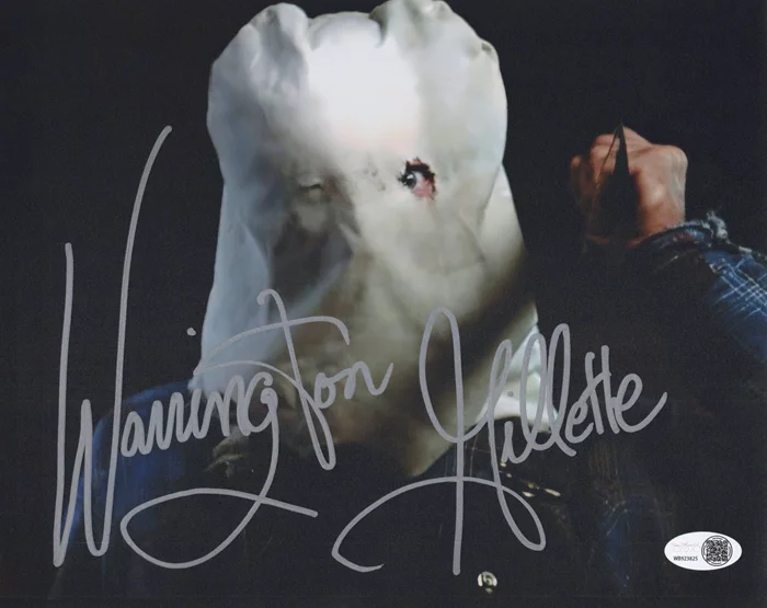 Warrington Gillette autograph