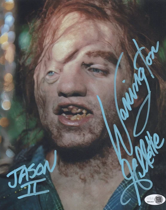 Warrington Gillette autograph