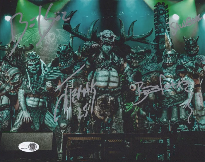 Gwar autograph