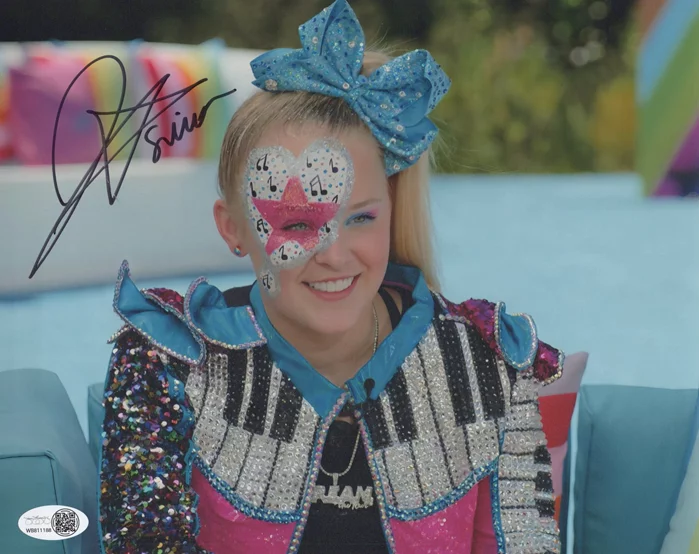 Jojo Siwa autograph