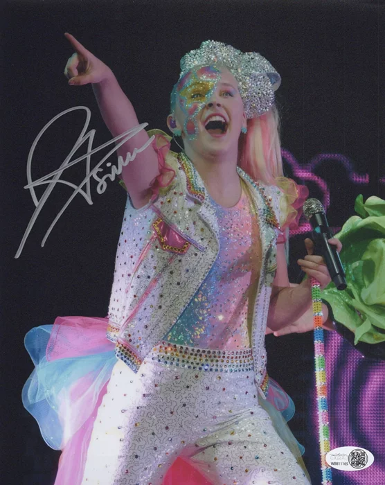 Jojo Siwa autograph