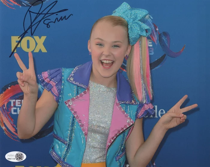 Jojo Siwa autograph