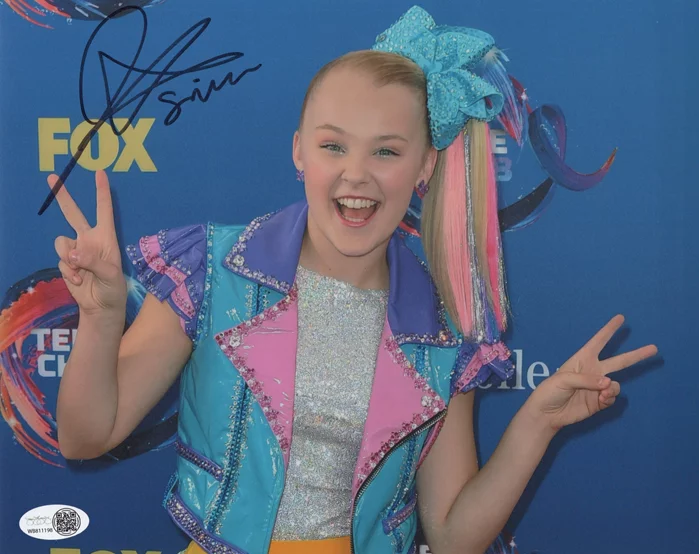 Jojo Siwa autograph