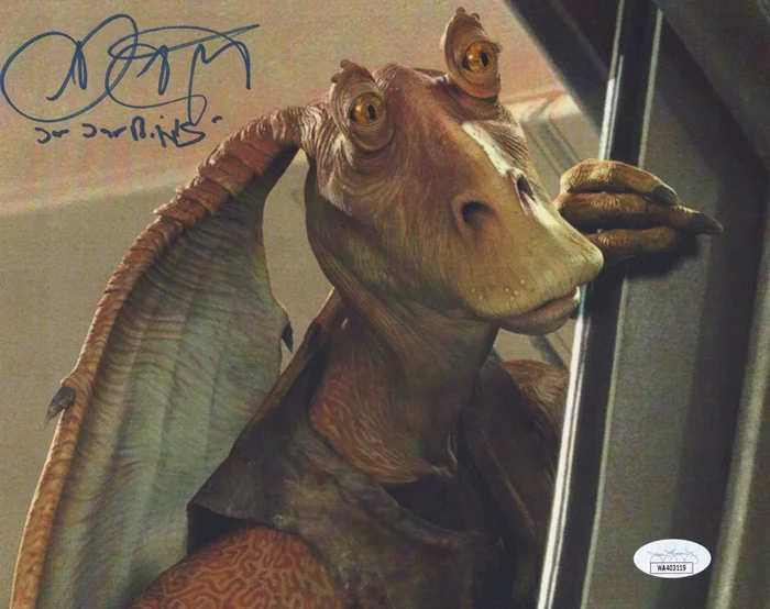 Ahmed Best autograph