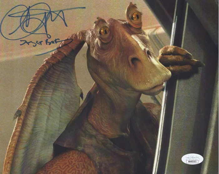 Ahmed Best autograph