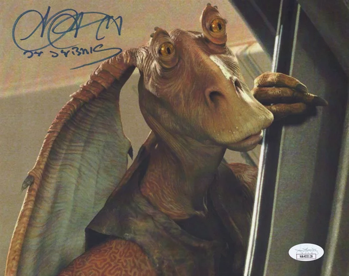 Ahmed Best autograph