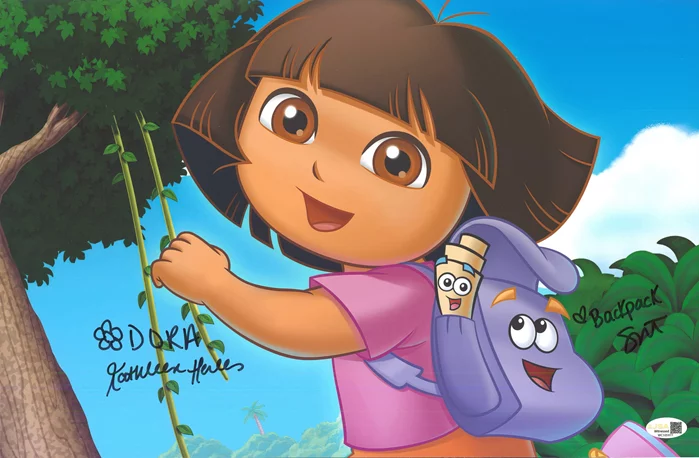 Dora The Explorer autograph