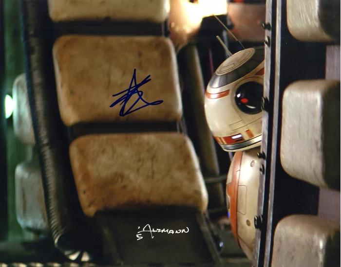BB-8 autograph