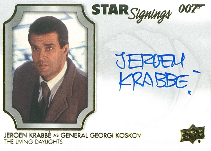 Jeroen Krabbe autograph