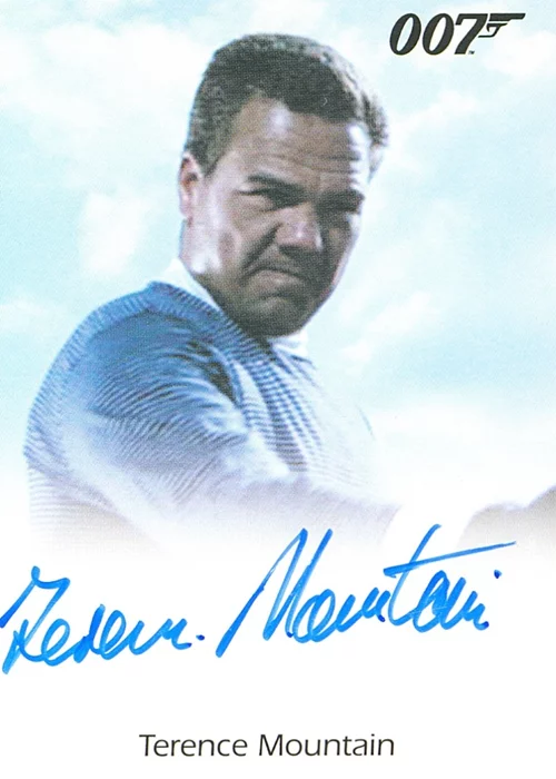 Terence Mountain autograph