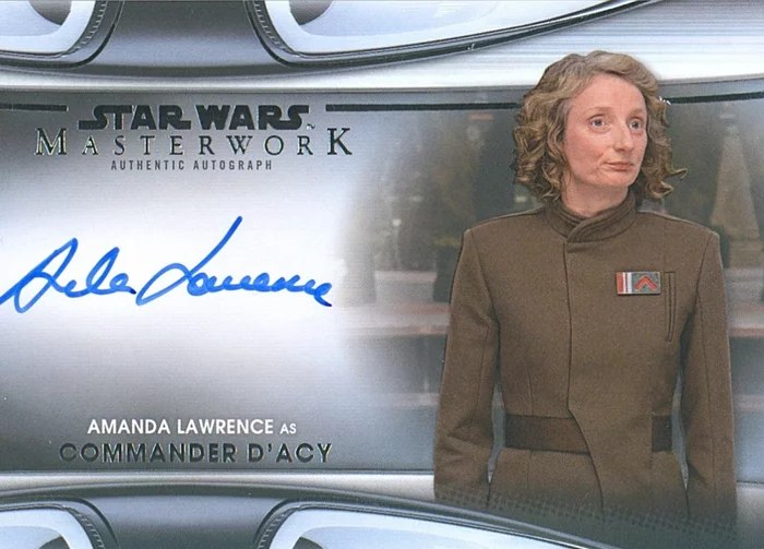 Amanda Lawrence autograph
