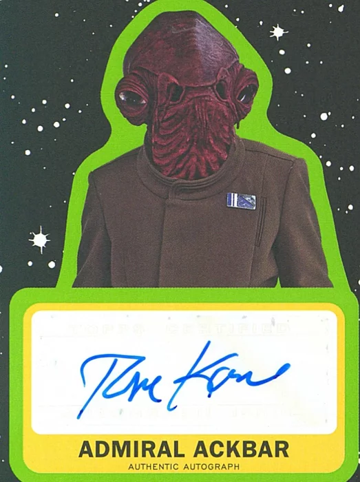 Tom Kane autograph