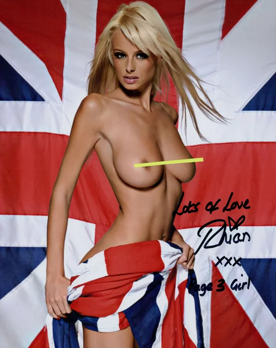 Rhian Sugden autograph