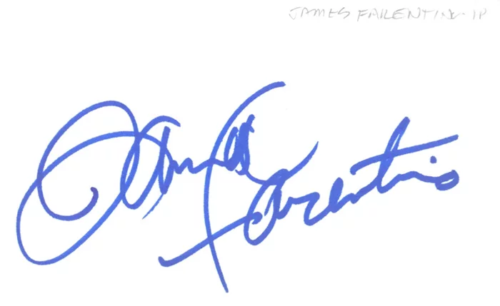 James Farentino autograph
