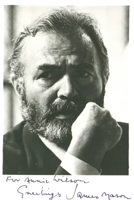 James Mason autograph